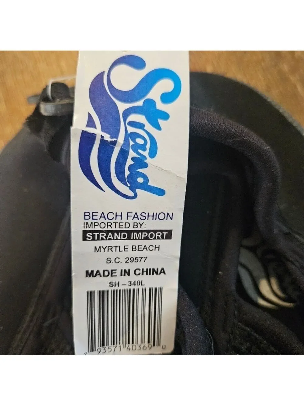 Strand NWT Women's Water Shoes, Slip-on, Black, Size 10